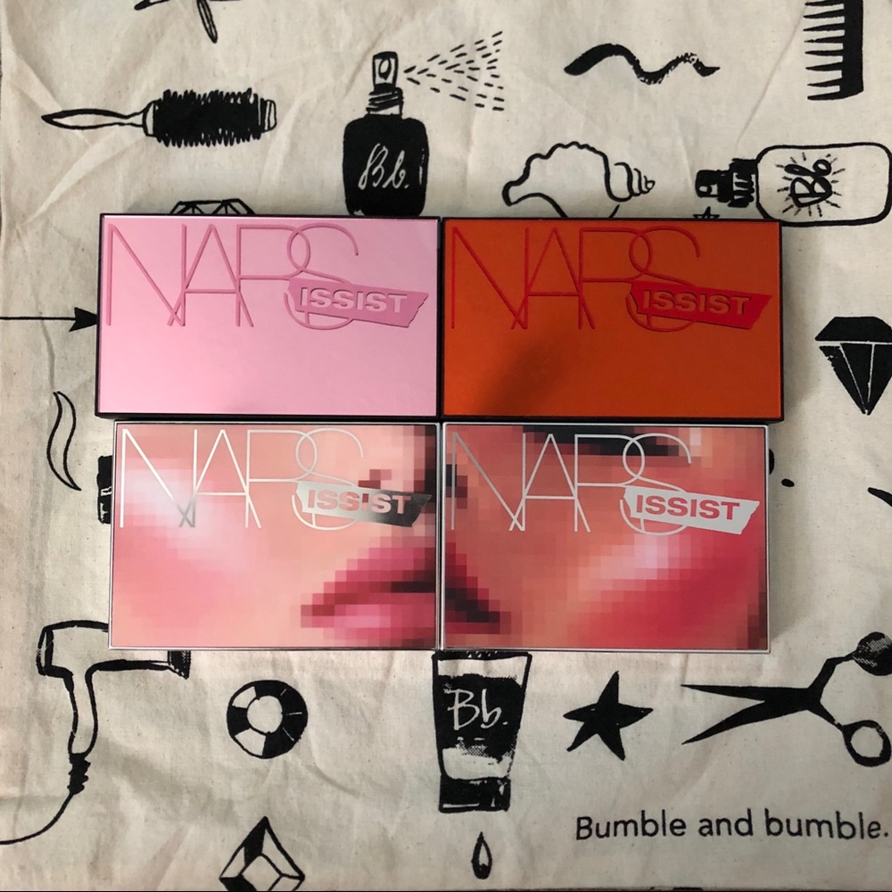 Lot of 4 NARS Cheek Palettes, little to no use!